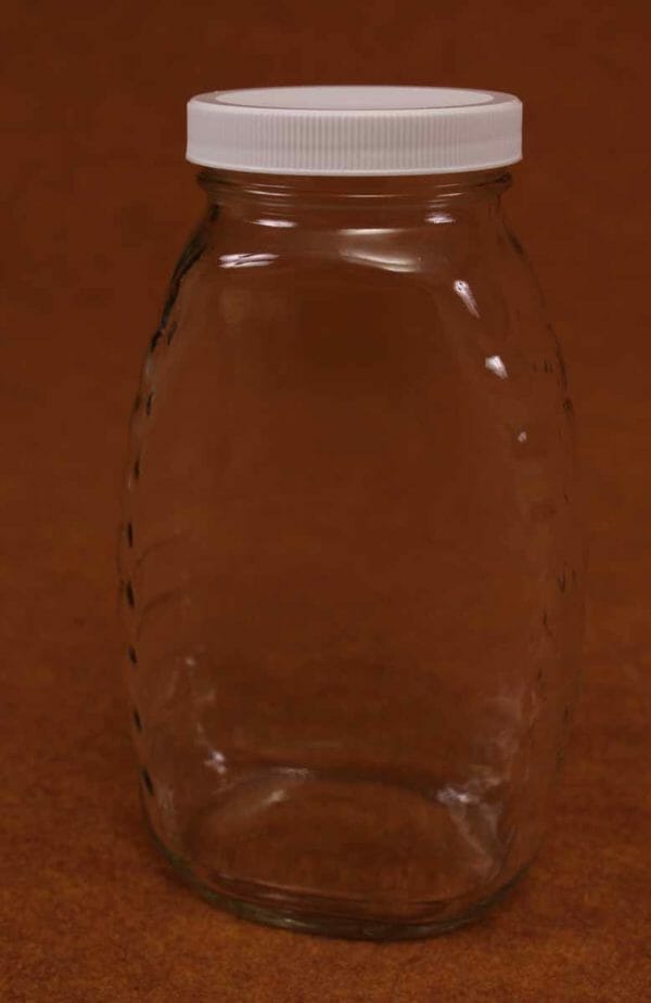 Jar 2 lb Glass Case