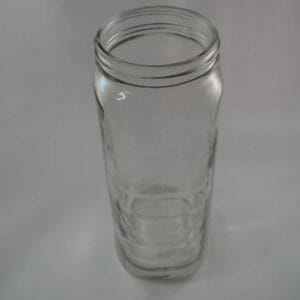 Jar 4 lb Glass Case