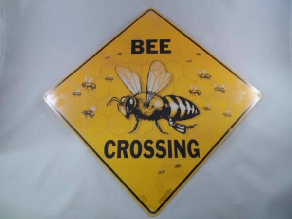 Sign Bee Crossing