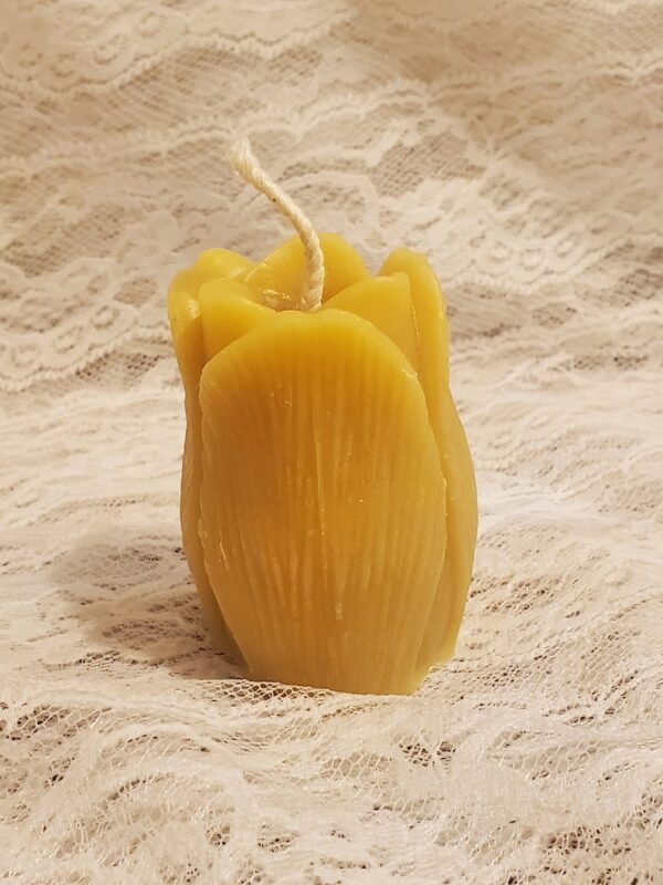 Yellow Tulip Candle