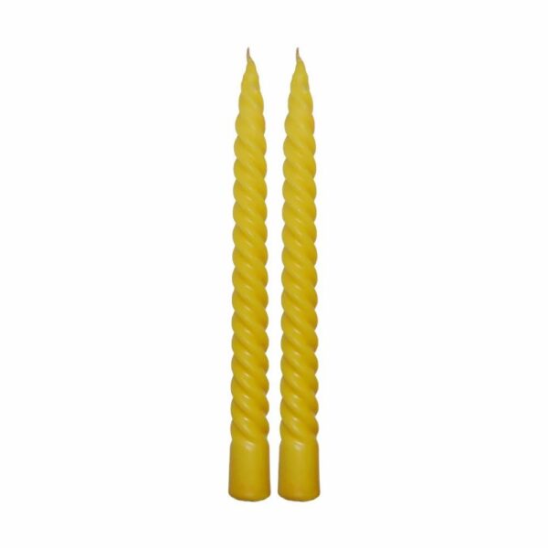 Spiral Beeswax Candle