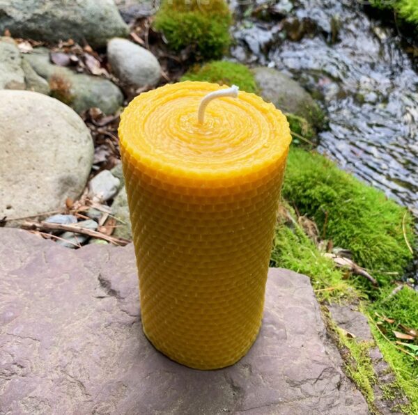 Honeycomb Cylinder Candle